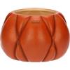 THUN - Cachepot medio- ceramica - Collezione Plumè - 23 x 23 x 14,7 cm