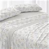 Burrito Blanco | Completo lenzuola in cotone | Letto da 135 cm. (+misure disponibili) | Design 634 | Colore beige (135 x 190/200 cm)