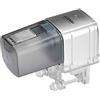 Lychee Alimentatore automatico per acquario litchi, distributore di cibo per pesci con timer controllato WIFI 2.4G con display LCD per vacanze in stagno per acquario (d'argento)