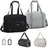 SPAHER 2X Borsone da Viaggio Wizzair Vueling 40x30x20 Bagaglio a Borsone Palestra Sportiva Grande 25L Donna Uomo Impermeabile Borsa da Viaggio Piscina Fitness Travel Cabin Bag con Tasca Umida