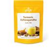 Go-Yogik Golden Milk/Turmeric Latte with Adaptogens | Make Hot Or Cold | GMO-Free, Gluten Free, Caffiene Free, Vegan, No Sugar| Ayurveda backed.