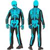 W WIDMANN MILANO Party Fashion - Costume da scheletro per bambini, set con maschera, completo per Halloween e Carnevale