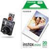 instax Fujifilm instax mini 41 - Fotocamera a Sviluppo Istantaneo + Confezione da 20 Pellicole mini