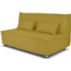 Nuvole di Sonno - Divano Letto Levante 3 Posti con Materasso Matrimoniale 160x190, Prontoletto con Rete Elettrosaldata Richiudibile, Rivestimento Sfoderabile, 2 Cuscini in Omaggio, Made in Italy