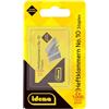 Idena 12094 - Graffe, n. 10, 2 x 1.000 pezzi, zincate