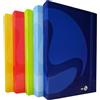 BM BeMore - Portadocumenti Color - 5 Colori Assortiti- Dorso 3, 0111059 - Dimensioni 24cm x 35cm x 3cm - Copertina pesante Plastificata Lucida - Confezione da 1 pezzo