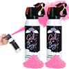 GDLYXJ Baby Gender Reveal Fire Extinguisher; Spray Colorato con Polvere Fumogena; Idea per una Festa di Rivelazione del Genere del Bambino Sicura al 100% ed Ecologica (pink)