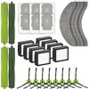 BRUVISH (30 Pezzi) Combo j7+ Parti di Ricambio Compatibili con iRobot Roomba Combo j9+, Combo 10 Max, 2 Set Di Spazzole a Rullo, 4 Panni Per Mop, 8 Filtri, 6 Sacchetti Per La Polvere, 8 Spazzole Laterali