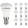 SEBSON Lampadina LED E14 3W (Equivalente a 20W) - 200lm Bianca Calda 3000K Non Dimmerabile - Angolo di Diffusione 110° - Lampadina LED 230V - Set da 10