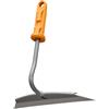 Fiskars OneClick Zappa da Giardino, Robusto Accessorio per Zappare e Dissodare il Terreno, Sostituzione Facile con un Solo Clic, Lama in Acciaio Inossidabile, Larghezza: 19 cm, Nero/Arancione, 1080683