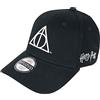 Difuzed Wizards Unite Deathly Hallows, Warner Cappello Con I Doni Della Morte Di Harry Potter Uomo, Nero, 1