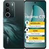realme C71 Smartphone 8+256GB,Display da 6,67'' 120hz,Batteria 6000mAh,Chipset UNlSOc T7250,Fotocamera AI da 50 MP,Supporto per schede SD,Verde