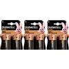 Duracell 6X Duracell D Plus LR20 MN1300 Alcaline (3 Blister Da 2 Batterie) 6 Pile