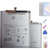 HIGHAKKU Batteria di ricambio EB-BA546ABY compatibile con Sam Sung Galaxy A34 SM-A346 e Galaxy A54 SM-A546 con strumenti