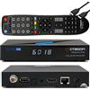 OCTAGON SFX6018 S2+IP WL H.265 HEVC 1x DVB-S2 HD E2 Ricevitore Linux, ricevitore satellitare, funzione di registrazione, lettore di schede, YouTube, radio, WLAN 150Mbit + cavo EasyMouse HDMI