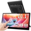Magedok Portatile Monitor Touchscreen 10.1 pollici，IPS 1540×720 USB-C HDMI Secondario Display con supporto&altoparlante，Long bar screen per PC laptop Rasp Pi 5 AIDA64 STEM DIY