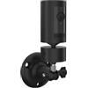 HOLACA Supporto da parete compatibile con R-ing Pan-Tilt Mount, adatto anche per Rin g Stick Up Cam/Outdoor Camera Plus e fotocamere con vite da 1/4, montaggio a parete | Nero