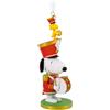 Hallmark SNOOPY Ornamento Schiaccianoci, Decorazione per Albero, PEANUTS, da Collezione, Rosso, Bianco