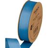 Halbach Seidenbänder Nastro in grosgrain di alta qualità, larghezza: 25 mm, lunghezza: 25 m, nastro regalo sostenibile in poliestere riciclato, ideale come nastro, colore: blu scuro