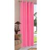 Gardinenbox Tenda Oscurante, con Occhielli in Micro Raso, Opaca 20405, 20405, Pink, HxB 225x140 cm