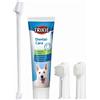 Kit igiene dentale Trixie per cani | Spazzolini da denti e massaggiatore -