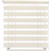 M2 TEC Tenda a rullo, doppio strato notte e giorno, 60-160x180 cm, facile da installare, per finestre e porte, traslucido e opaco -