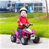 Other Quad elettrico Aiyaplay 6V per bambini 18-36 mesi Fari 65,5X38,5X43,5 cm Rosa - Pink