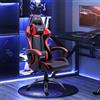 Vinsetto Sedia da gaming Vinsetto con altezza regolabile 63X67X122-130 cm Rosso -