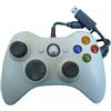 Controller compatibile con console Xbox 360 e PC ⋆ Computer con cavo USB ⋆ Colore bianco ⋆ Plug and play ⋆ Compatibile con Windows XP/7/8/10 ⋆ Doppia vibrazione ⋆ Spedizione dalla Spagna -