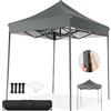HOTEEL Tettuccio pop-up professionale 2X2M con protezione UV, tenda per feste a installazione rapida di grado commerciale, riparo impermeabile resistente - Black