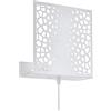 Eglo Leuchten my light Applique in metallo Gallico bianco opaco stile moderno con cavo incluso 1XE27 97889/20