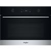 Whirlpool WCW74HUSX Microonde Combinato da Incasso Nero/Inox 52L Grill