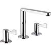 Mamoli Castiglioni rubinetto lavabo 3 fori, 480200000001, Castiglioni cromo [Rubinetteria Bagno > Rubinetteria Lavabo]