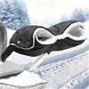 BNGXR Guanti da Passeggino, Inverno Impermeabile Guanti Passeggino, Guanti Invernali Passeggino Antigelo Caldo Universale, (Nero)