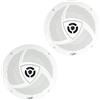 PNI Set di 2 altoparlanti coassiali per barche BTA650, 120 W, 16,5 cm