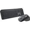 Logitech MX Master 4, mouse wireless ergonomico con feedback tattile ad alte prestazioni, ultraveloce, USB-C, Bluetooth, Windows, macOS - Grafite + MX Keys S,Tastiera Wireless, ITA QWERTY - Grafite