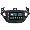 Jf Sound car audio system Autoradio Custom Fit per Opel Corsa E Android GPS Bluetooth WiFi Dab USB Full HD Touchscreen Display 8 processore 8core e comandi vocali