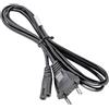 AKYGA AK-RD-01A - Cavo di Alimentazione per Laptop, 2 Poli, IEC C7 / CEE 7/16 Europlug, 1,5 m