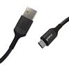 Greene Cable Micro USB avec Attache 2,5M Noir
