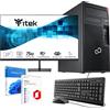 Fujitsu PC Ricondizionato Computer Completo FUJITSU P758 i5-8400 16GB 512GB MONITOR 27"