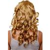 WIG ME UP - Toupet, Clip nelle estensione dei capelli 7 pezzi, 3/4 di Parrucca Biondo Biondo oro, 50 cm, Ricci Ondulati, Extension, Wig H9503-24B