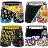 FREEGUN Boxer da uomo in microfibra, lecca caramelle, Confezione da 4 Cc12, M