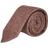 King & Priory Cravatta Highland Weave Borgogna, Cravatta, Borgogna, Taglia unica