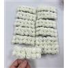 Rikyo 144 pezzi di mini teste di rose artificiali e gambi morbidi, rose minuscole in PE da 25 mm con garza per fai-da-te, per matrimoni, per creare spille per capelli da sposa, per decorare torte, per