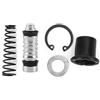 Tbest Kit Pistone di Riparazione del Cilindro Principale della Frizione del Motociclo 12,7 Mm, Pompa del Freno della Frizione in Lega di Alluminio con Guarnizione a Molla Adatta per Motocross/Scooter
