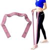 2 Fasce Elastiche Yoga Con 8 Anelli - Cinghie Per Stretching E Pilates, Allenamento Multiuso Blu E Viola