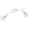Eglo Leuchten my light Faretto 2 luci Zapata 1 moderno bianco opaco con gabbietta 2XG9 a led 98049/20