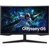 FC Webstore Samsung Monitor Gaming Odyssey G5 Curvo 27\ WQHD 2K 165 Hz 1 ms FreeSync per Esperienze di Gioco Immersive"