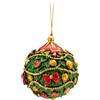 PALAIS ROYAL Addobbo Natalizio Pallina di Natale 10cm Verde Resina