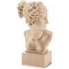 PALAIS ROYAL Scultura Figura Busto Venere 18cm Beige Resina